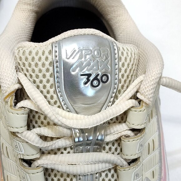 Nike VaporMax 360 "Cream" Athletic Sneakers CK2719-200 Iridescent Swoosh WMNS 10 - Picture 10 of 10